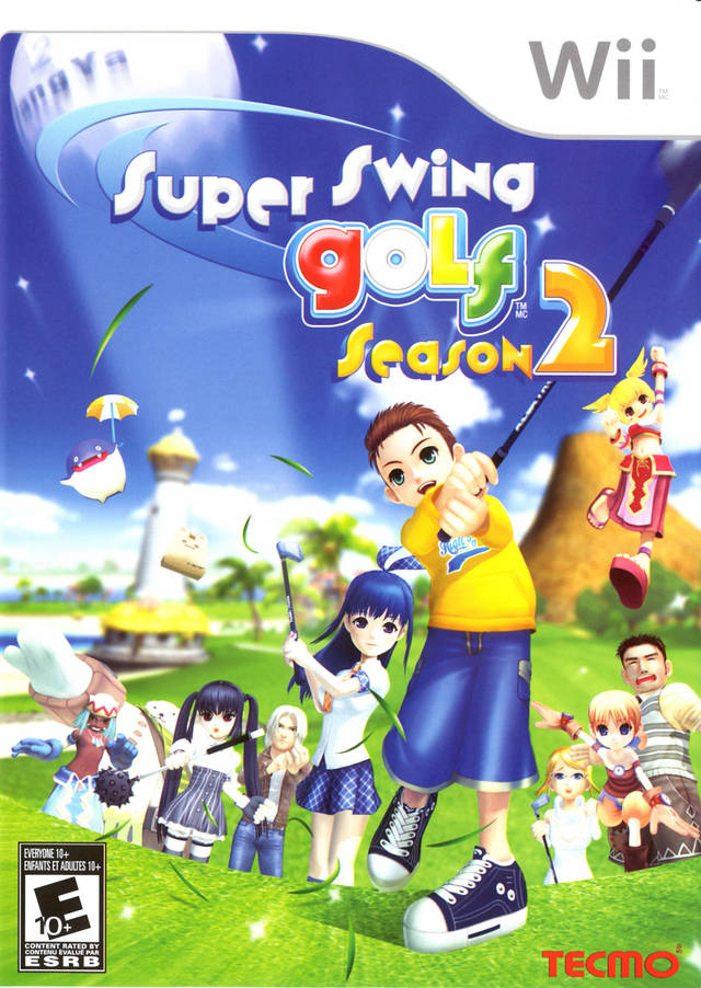 Super Swing Golf Season 2 - Nintendo Wii [Pre-Owned] Video Games Tecmo   