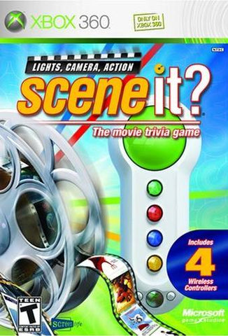 Scene It? Lights, Camera, Action - Xbox 360 Video Games Microsoft Game Studios   