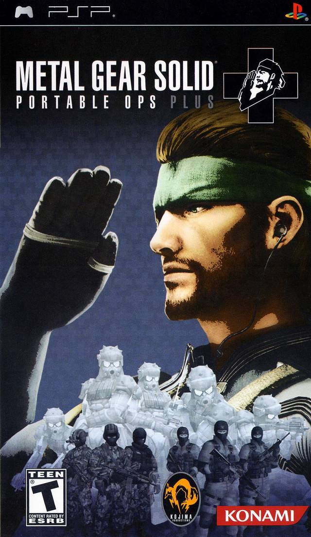 Metal Gear Solid: Portable Ops Plus - Sony PSP Video Games Konami   