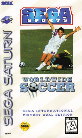 Worldwide Soccer: Sega International Victory Goal Edition - SEGA Saturn [Pre-Owned] Video Games Sega   