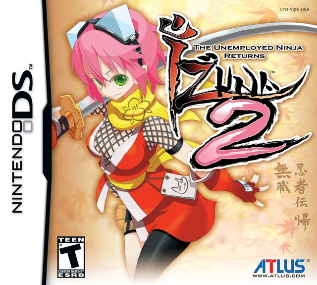 Izuna 2: The Unemployed Ninja Returns - (NDS) Nintendo DS Video Games Atlus   