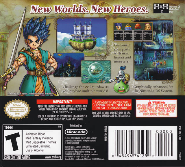 Dragon Quest VI: Realms of Revelation - (NDS) Nintendo DS [Pre-Owned] Video Games Nintendo   