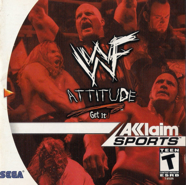 WWF Attitude - (DC) SEGA Dreamcast [Pre-Owned] Video Games Acclaim   