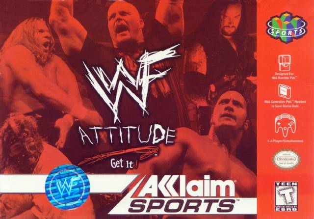 PlayStation - PS★WWF ATTITUDE 海外版 北米版 ハガキ付 WWF Attitude - PLAYSTATION – The Exchange Stores