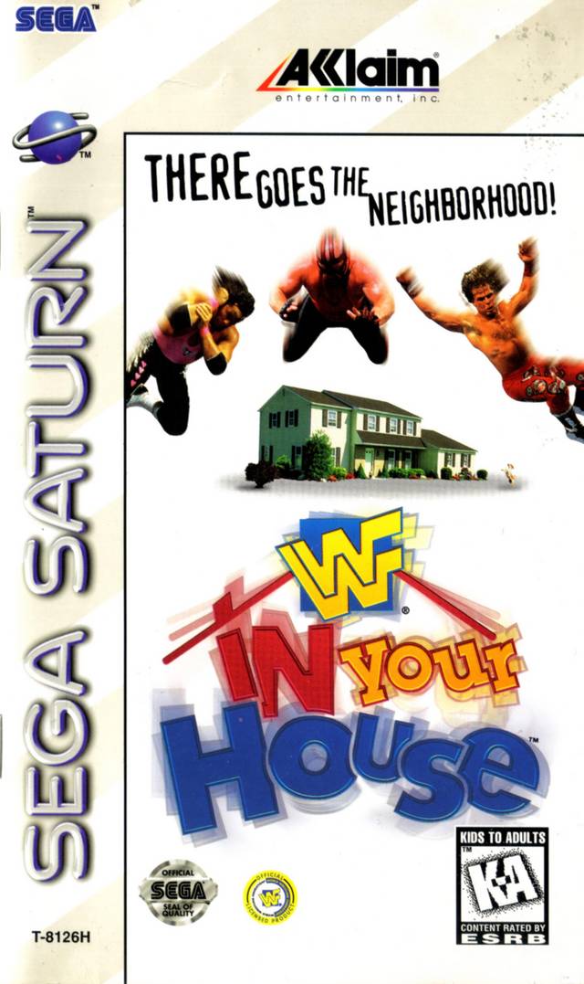 WWF In Your House - (SS) SEGA Saturn [Pre-Owned] Video Games Acclaim   