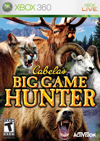 Cabela's Big Game Hunter - Xbox 360 Video Games Activision   