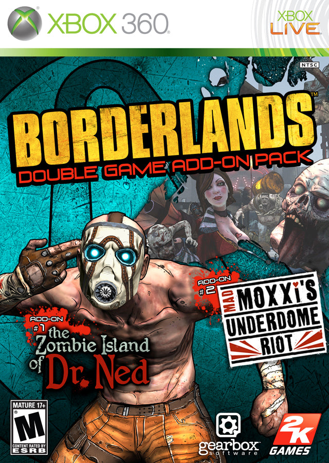 Borderlands: Double Game Add-On Pack - Xbox 360 Video Games Take-Two Interactive   