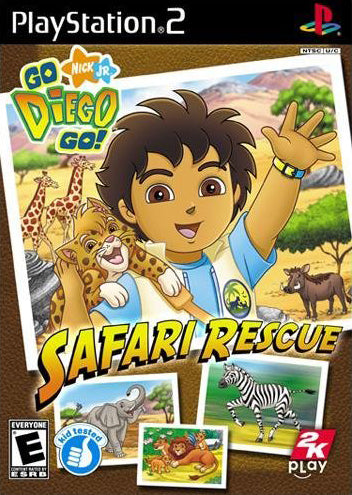 Go, Diego, Go! Safari Rescue - (PS2) PlayStation 2 Video Games 2K Play   