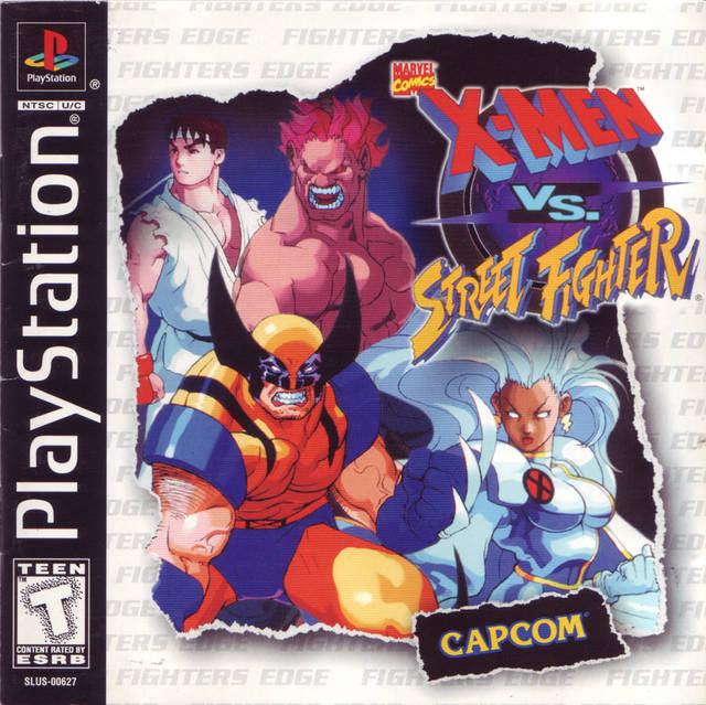 Marvel Comics X-Men vs. Street Fighter - (PS1) PlayStation 1 [Pre-Owned] Video Games Capcom   