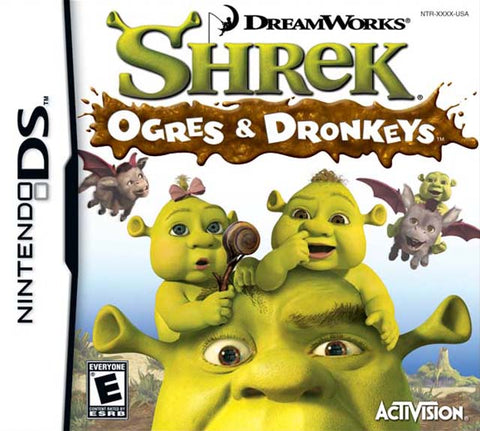 Shrek: Ogres and Dronkeys - Nintendo DS Video Games Activision   