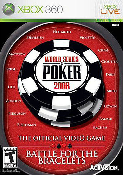 Xbox360 海外ゲーム ワールドシリーズオブポーカー 2008 #ルハッコ World Series of Poker 2008: Battle for the Bracelets - Xbox 360