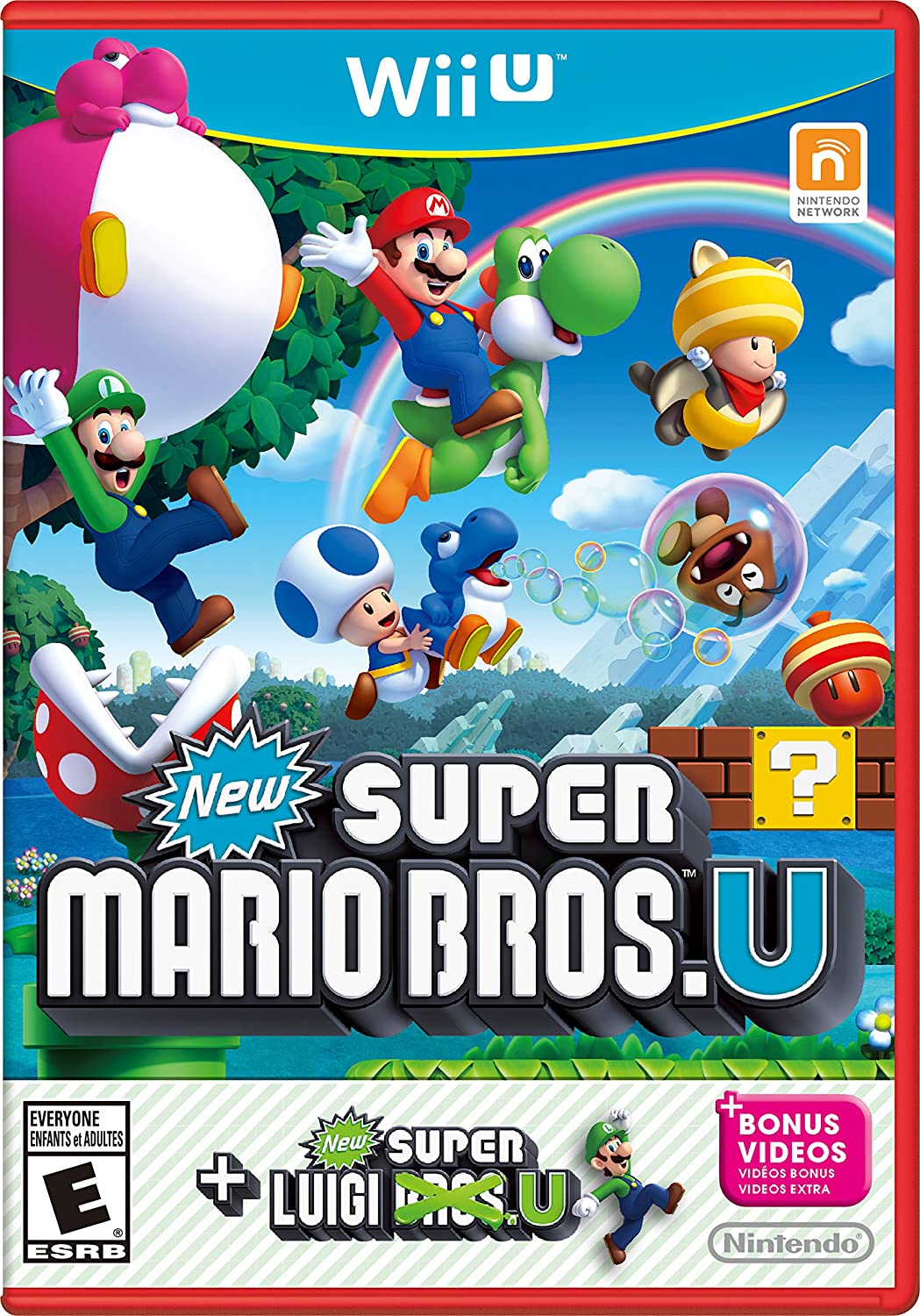 New Super Mario Bros. U + New Super Luigi U - Nintendo Wii U Video Games Nintendo   