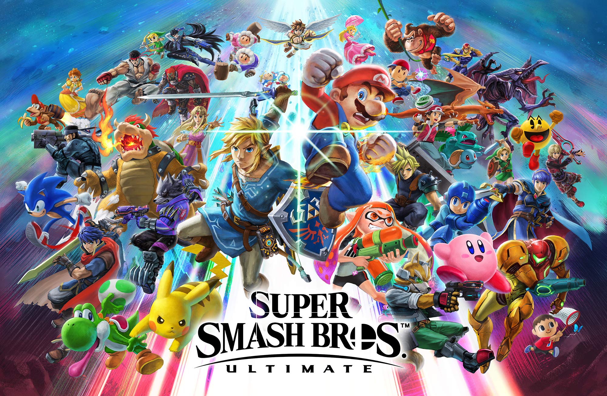 Nintendo Switch™ - OLED Model: Super Smash Bros.™ Ultimate Bundle (Full Game Download + 3 Mo. Nintendo Switch Online Membership Included) - (NSW) Nintendo Switch CONSOLE Nintendo   