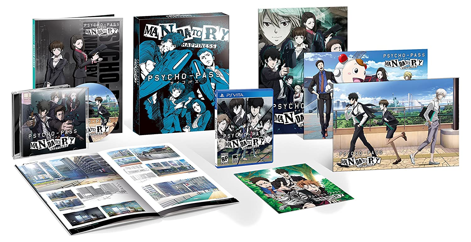 Psycho-Pass: Mandatory Happiness (Limited Edition) - PS Vita Video Games NIS America   