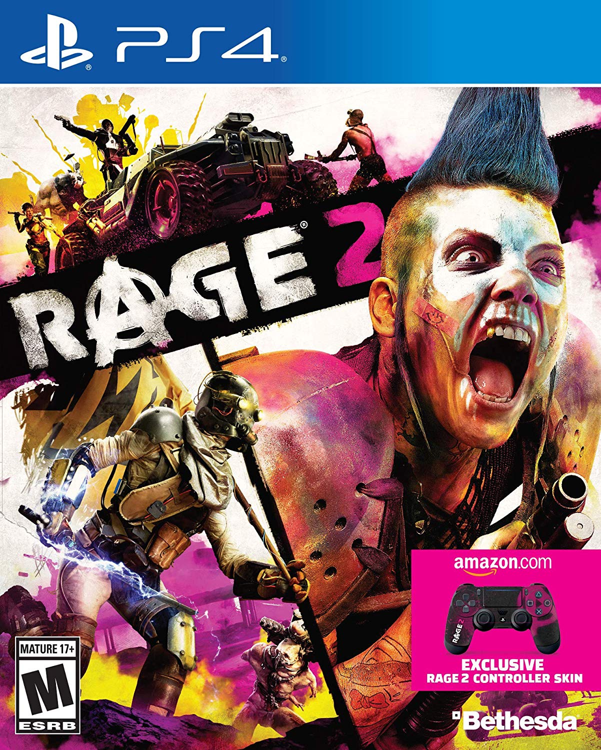 Rage 2 - (PS4) PlayStation 4 Video Games Bethesda   