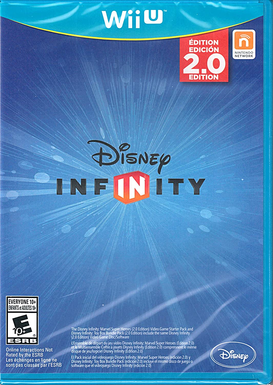Disney Infinity 2.0 ( Game Only )  - Nintendo Wii U Video Games Disney Interactive Studios   