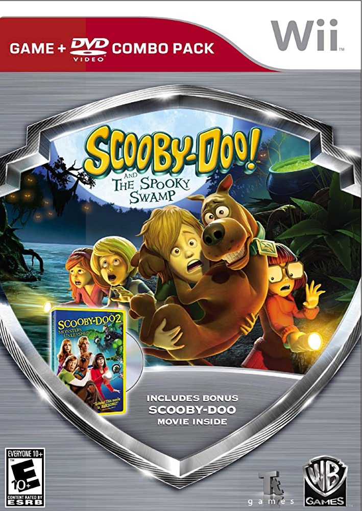Scooby-Doo! and the Spooky Swamp - Silver Shield Combo Pack - Nintendo Wii [Pre-Owned] Video Games Warner Bros. Interactive Entertainment   