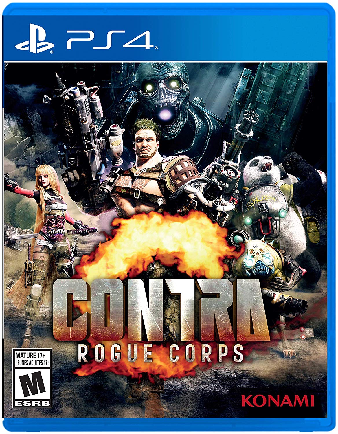 CONTRA Rogue Corps - (PS4) PlayStation 4 Video Games Konami   