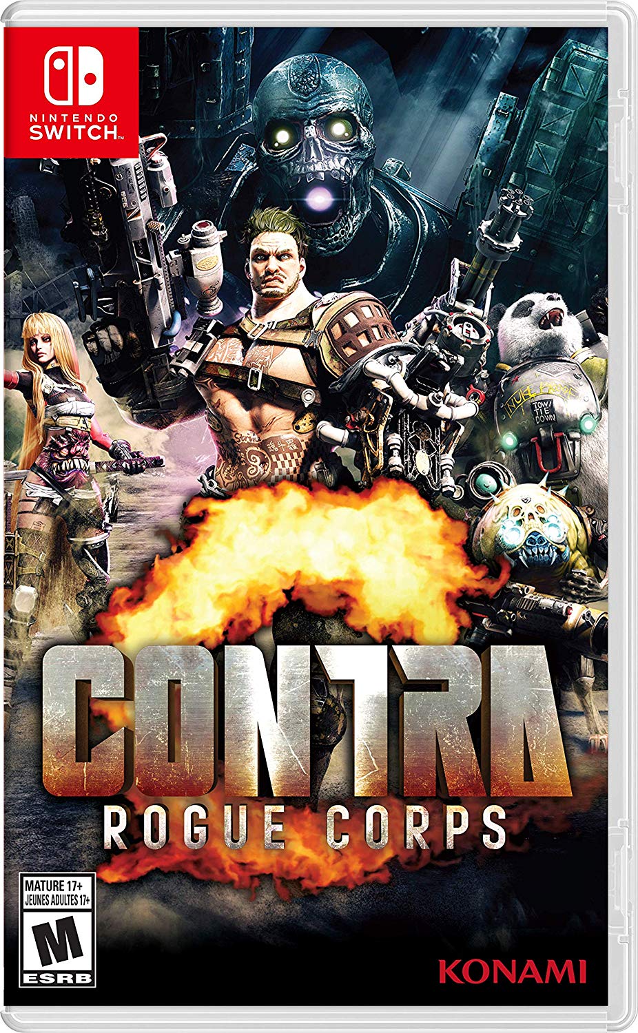 Contra: Rogue Corps - (NSW) Nintendo Switch Video Games Konami   