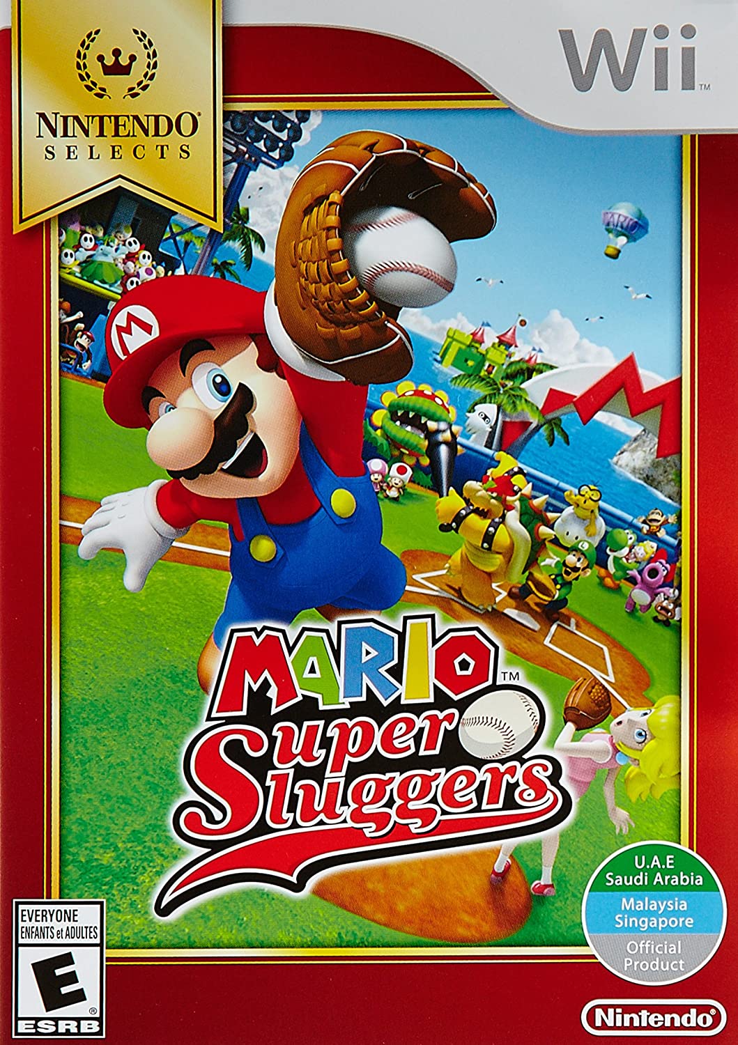 Mario Super Sluggers (Nintendo Selects) - Nintendo Wii (World Edition) Video Games Nintendo   