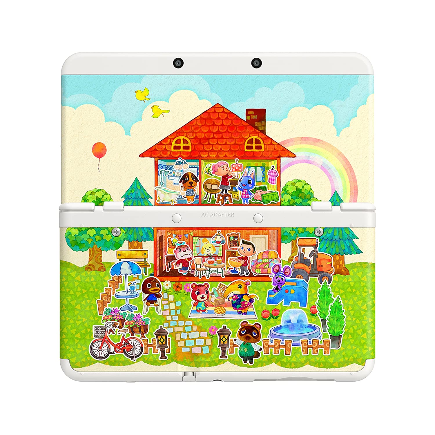 New Nintendo 3DS Console (Animal Crossing Happy Home Designer) - Nintendo 3DS [Pre-Owned] Consoles Nintendo   