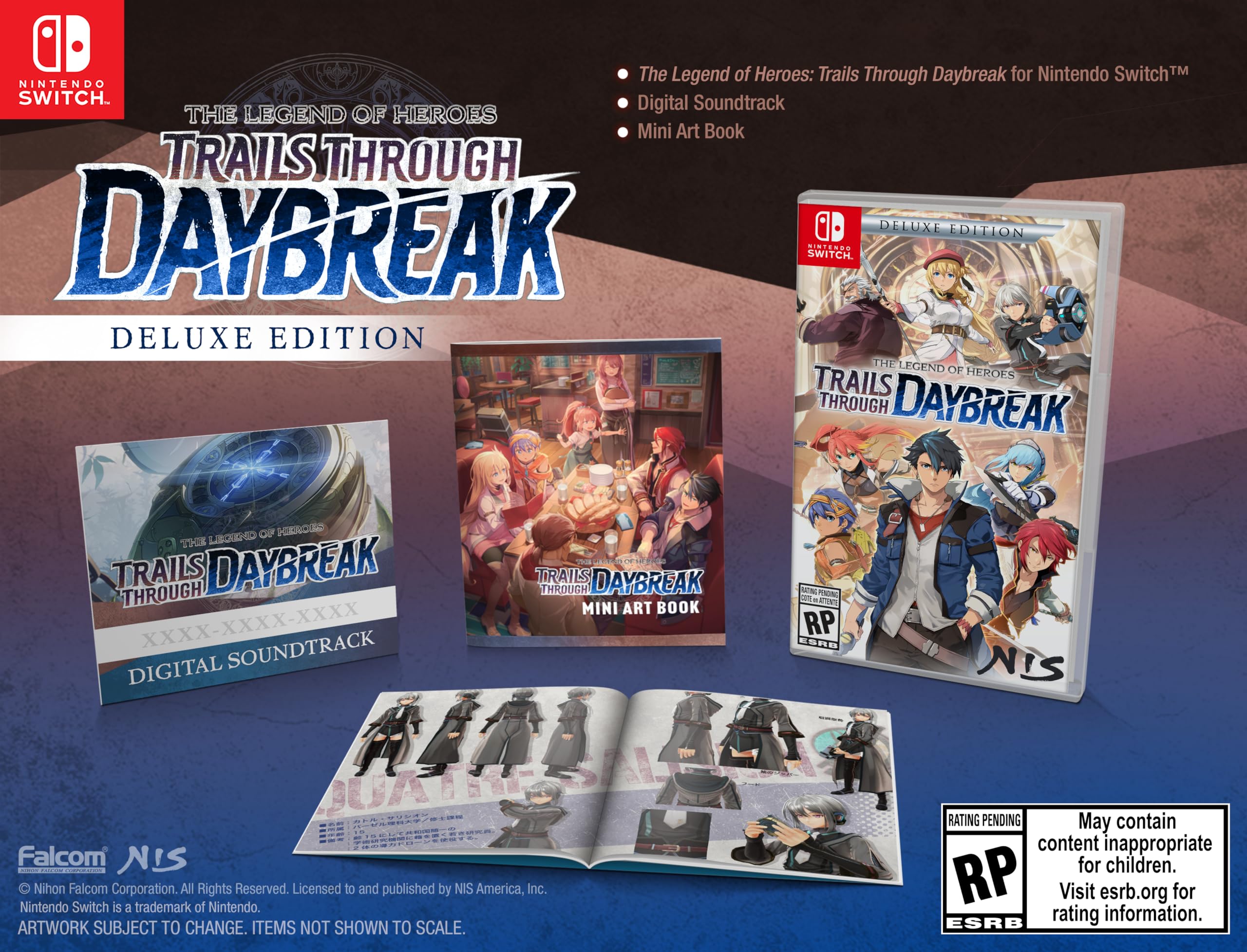 The Legend of Heroes: Trails through Daybreak: Deluxe Edition - (NSW) Nintendo Switch [Pre-Owned] Video Games NIS America