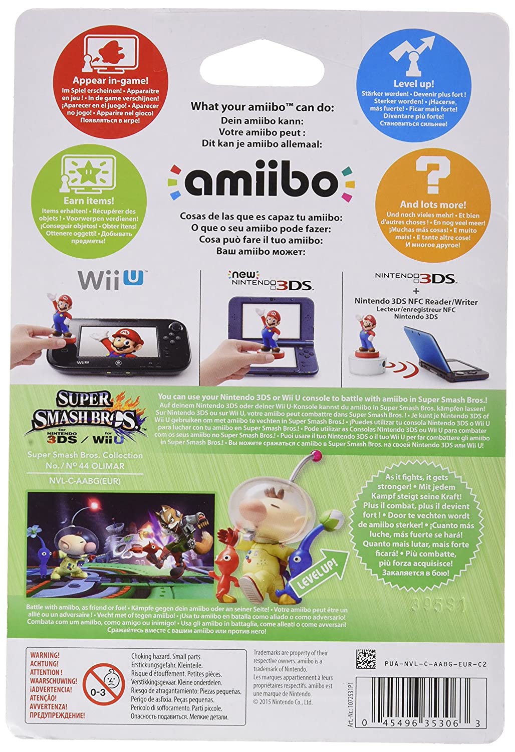 Olimar (Super Smash Bros. series) - Nintendo WiiU Amiibo Amiibo Nintendo   