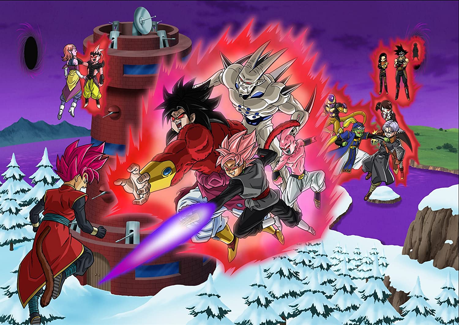 Dragon Ball Heroes: Ultimate Mission X - Nintendo 3DS (Japanese Import) Video Games Bandai Namco Games   