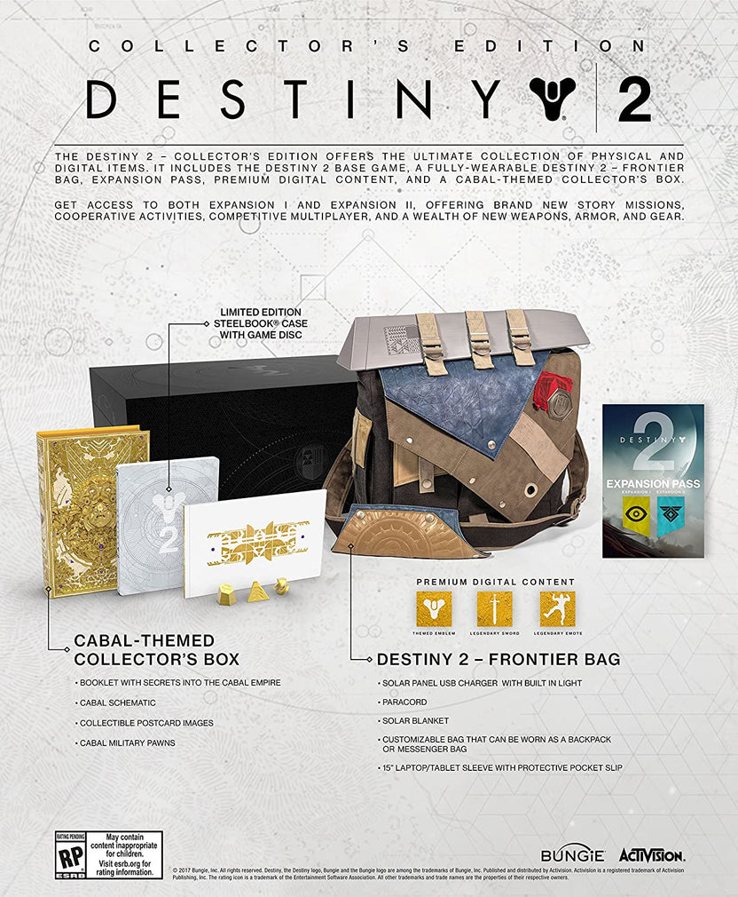 Destiny 2 (Collector's Edition) - (XB1) Xbox One | J&L Game