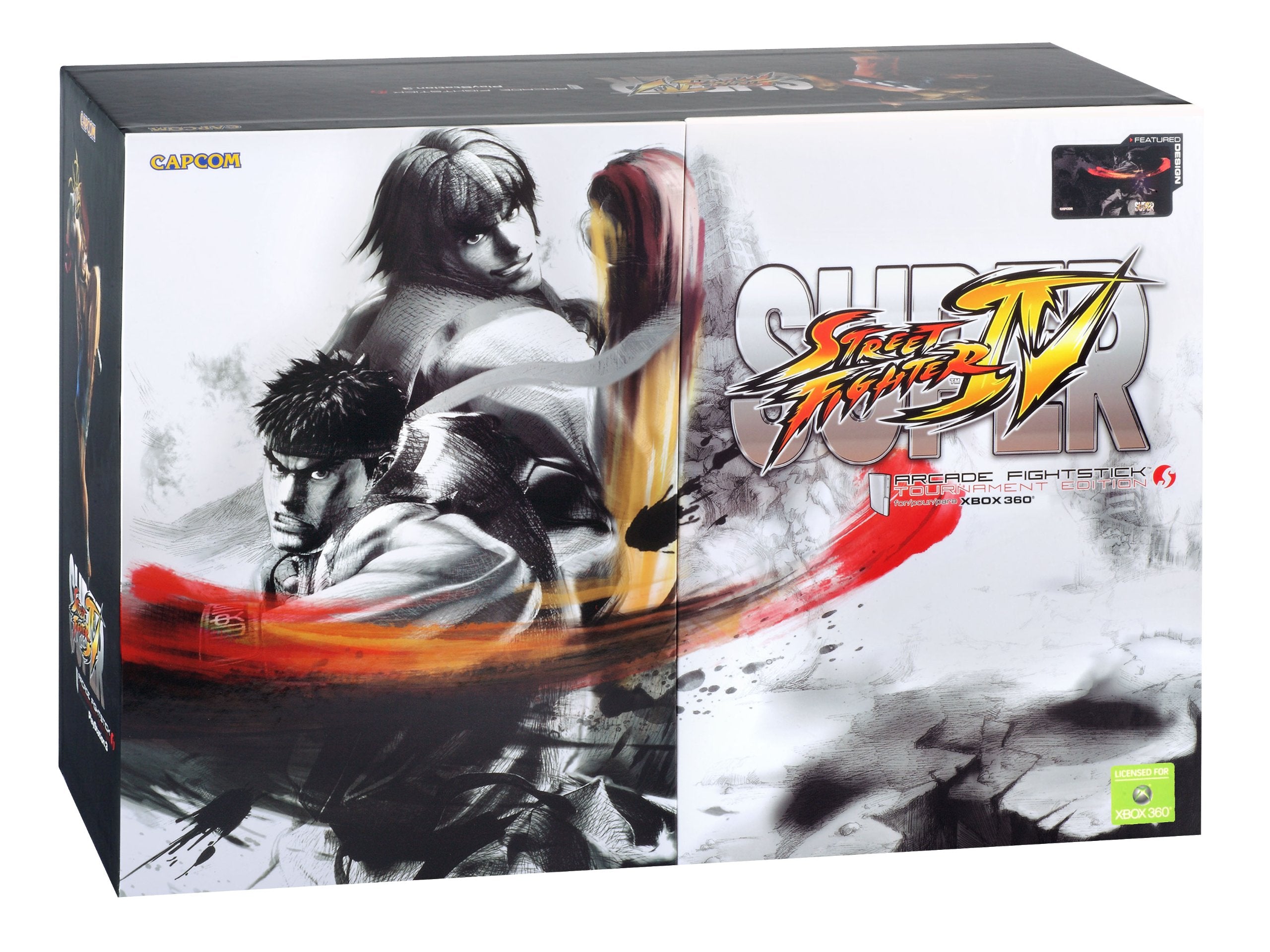 Mad Catz Super Street Fighter IV Arcade FightStick Tournament Edition S (Black) - Xbox 360 Accessories Mad Catz   