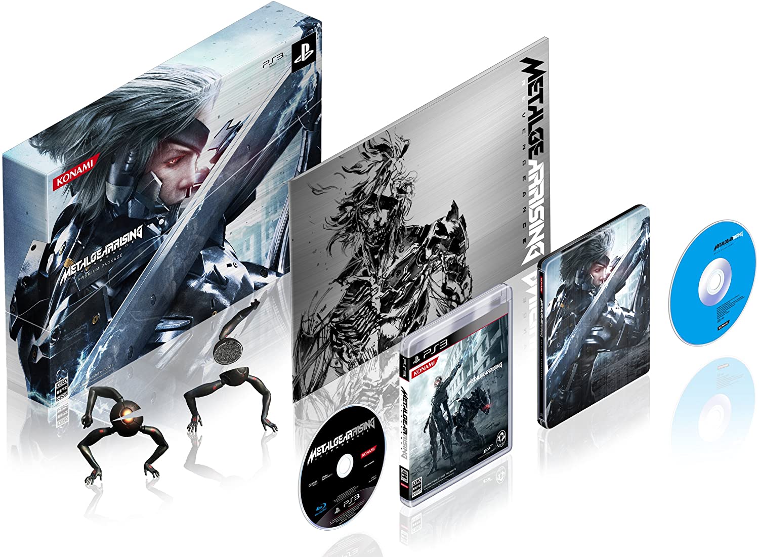Metal Gear Rising: Revengeance (Premium Package) - (PS3) PlayStation 3 (Japanese Import) Video Games Konami   