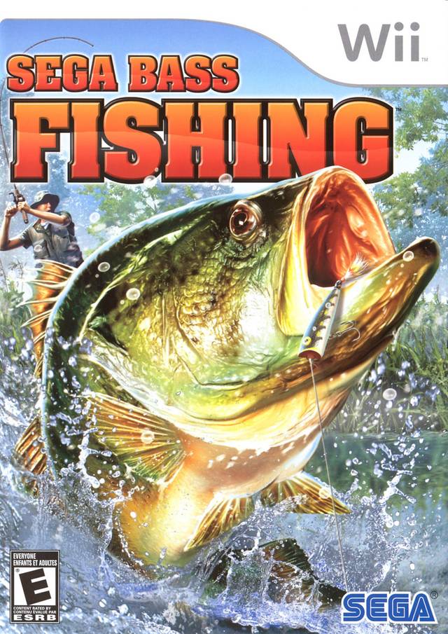 Sega Bass Fishing - Nintendo Wii Video Games Sega   