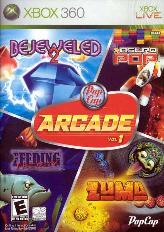 PopCap Arcade Vol 1 - Xbox 360 [Pre-Owned] Video Games PopCap   