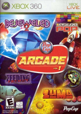 PopCap Arcade Vol 1 - Xbox 360 Video Games PopCap   