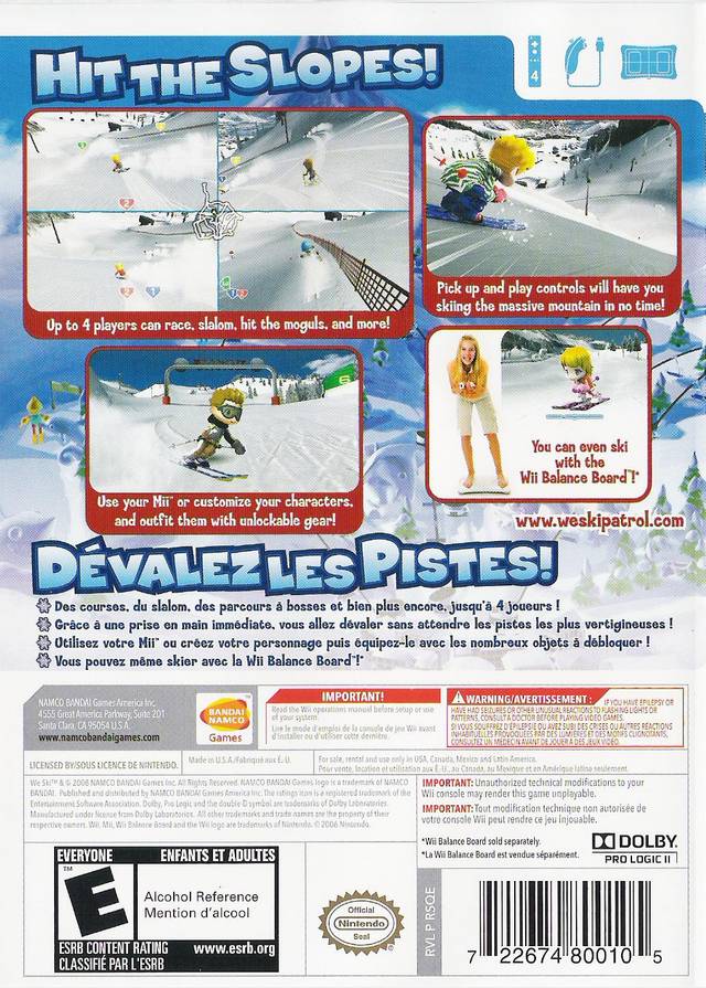 We Ski Nintendo Wii J&L Game1