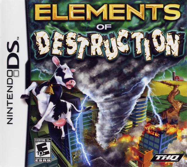 Elements of Destruction - Nintendo DS Video Games THQ   
