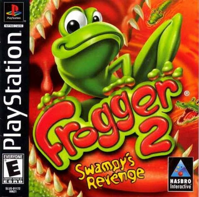 Frogger 2: Swampy's Revenge - (PS1) PlayStation 1 [Pre-Owned] Video Games Hasbro Interactive   