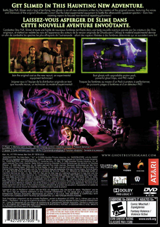 Ghostbusters: The Video Game - PlayStation 2 Video Games Atari SA   