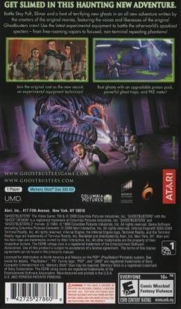 Ghostbusters: The Video Game - Sony PSP Video Games Atari SA   