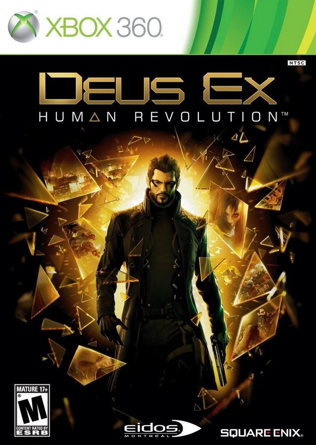 Deus Ex: Human Revolution - Xbox 360 Video Games Square Enix   
