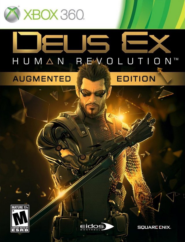 Deus Ex: Human Revolution (Augmented Edition) - Xbox 360 [Pre-Owned] Video Games Square Enix   