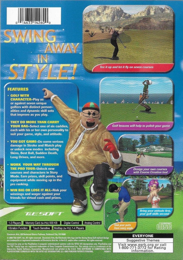 Swing Away Golf - (PS2) PlayStation 2 [Pre-Owned] Video Games T&E Soft   