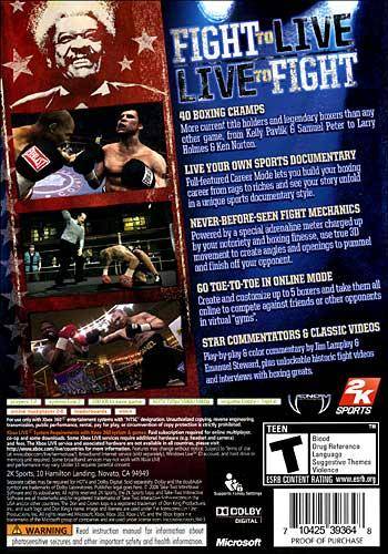 Don King Presents: Prizefighter - Xbox 360 Video Games 2K Sports   