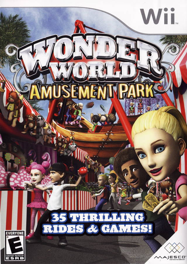 Wonder World Amusement Park - Nintendo Wii [Pre-Owned] Video Games Majesco   