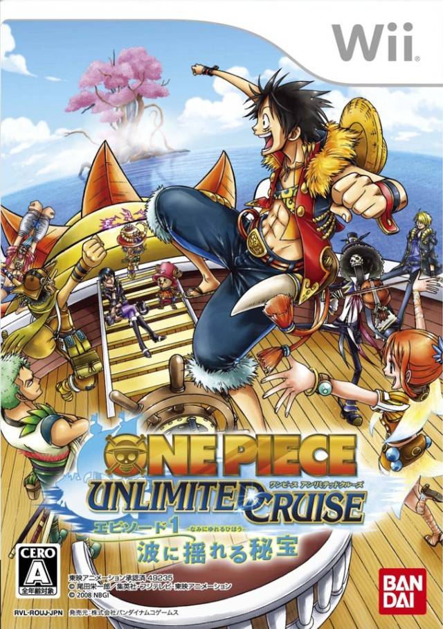 One Piece: Unlimited Cruise: Episode 1 - Nami ni Yureru Hihou - Nintendo Wii [Pre-Owned] (Japanese Import) Video Games Namco Bandai Games   