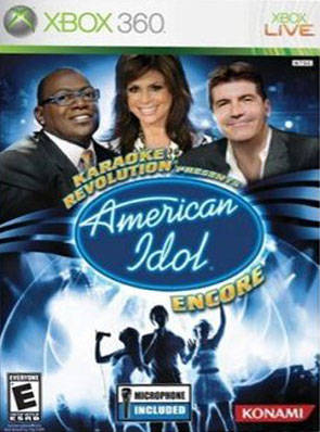 Karaoke Revolution Presents: American Idol Encore (Bundle) - Xbox 360 Video Games Konami   