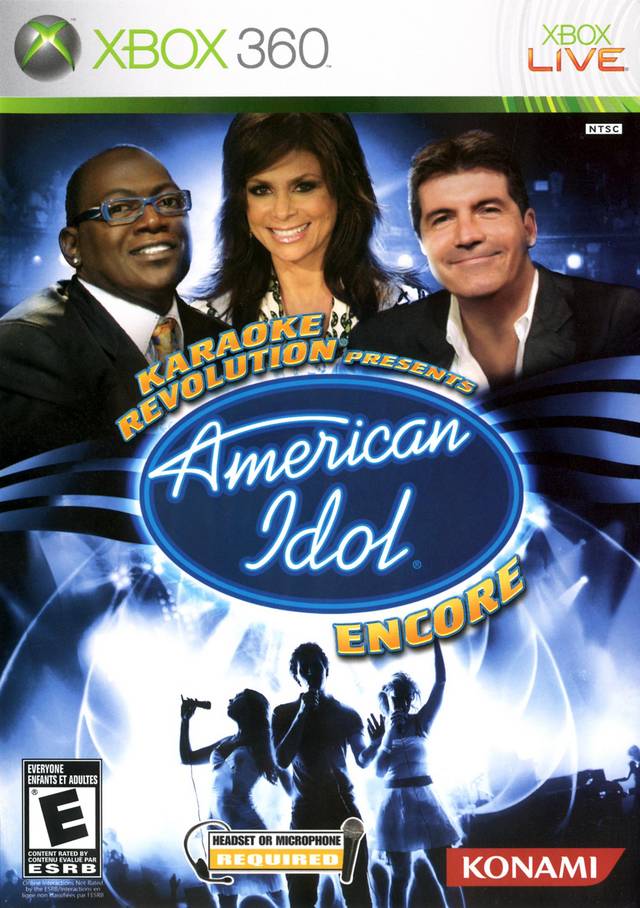Karaoke Revolution Presents: American Idol Encore - Xbox 360 Video Games Konami   