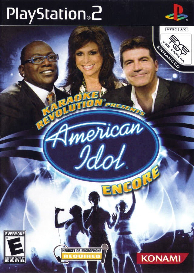 Karaoke Revolution Presents: American Idol Encore - (PS2) PlayStation 2 [Pre-Owned] Video Games Konami   
