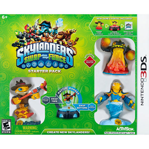 Skylanders Swap Force (Starter Pack) - Nintendo 3DS Video Games Activision   