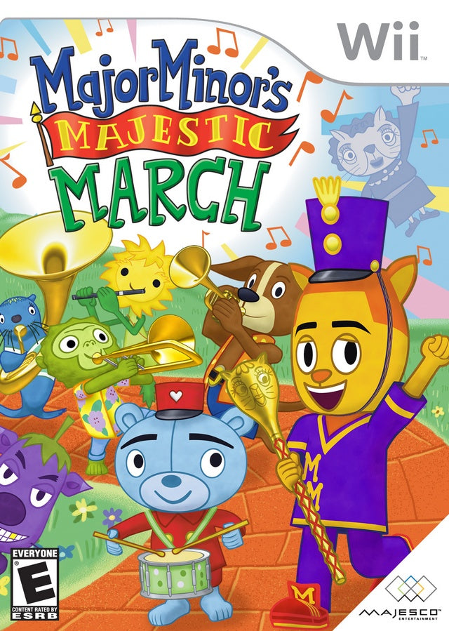 Major Minor's Majestic March - Nintendo Wii Video Games Majesco   